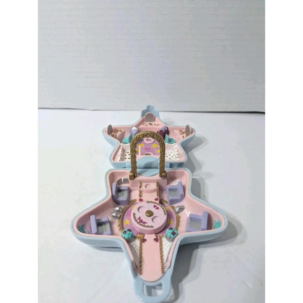 Vintage Polly Pocket Star-Shaped Compact Play Set 1992 Bluebird 90s